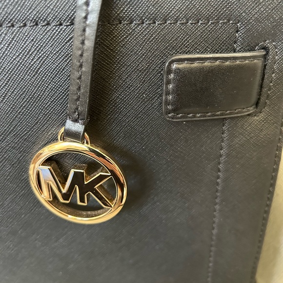 Michael Kors MK Rayne Satchel Black Bag